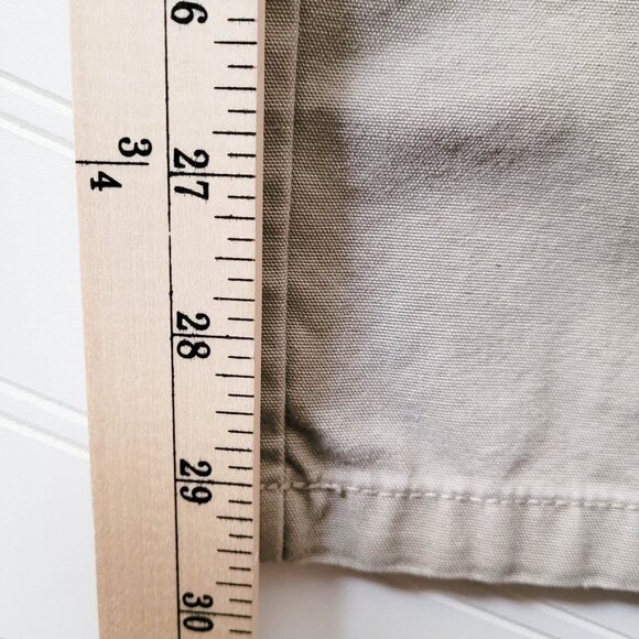 5.11 Tactical Pants Mens Tag Size 34/32 Beige Cargo Cotton Canvas Pockets 74251 - Picture 9 of 14